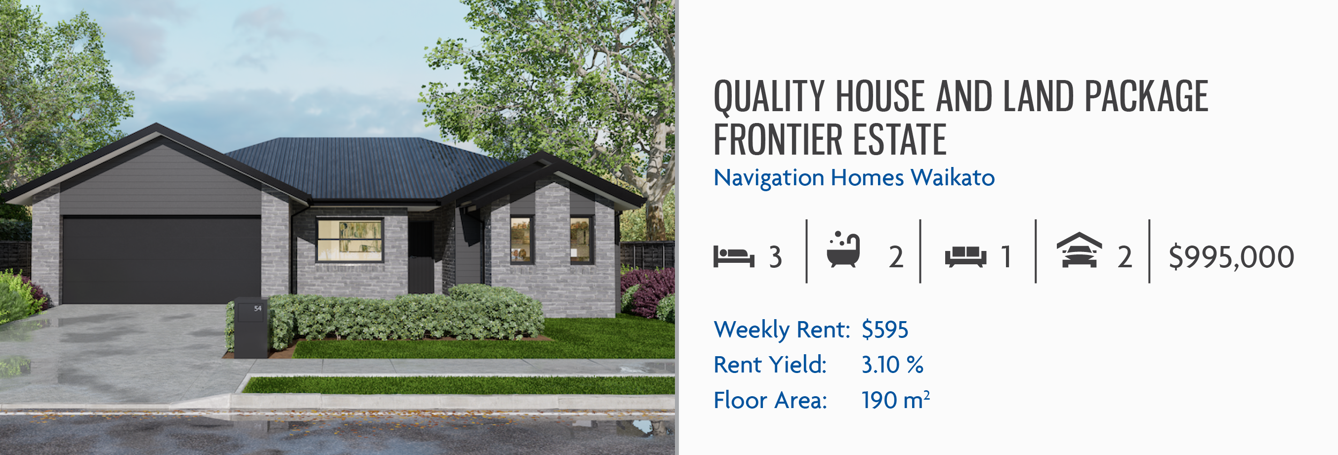 Invest House & Land Package