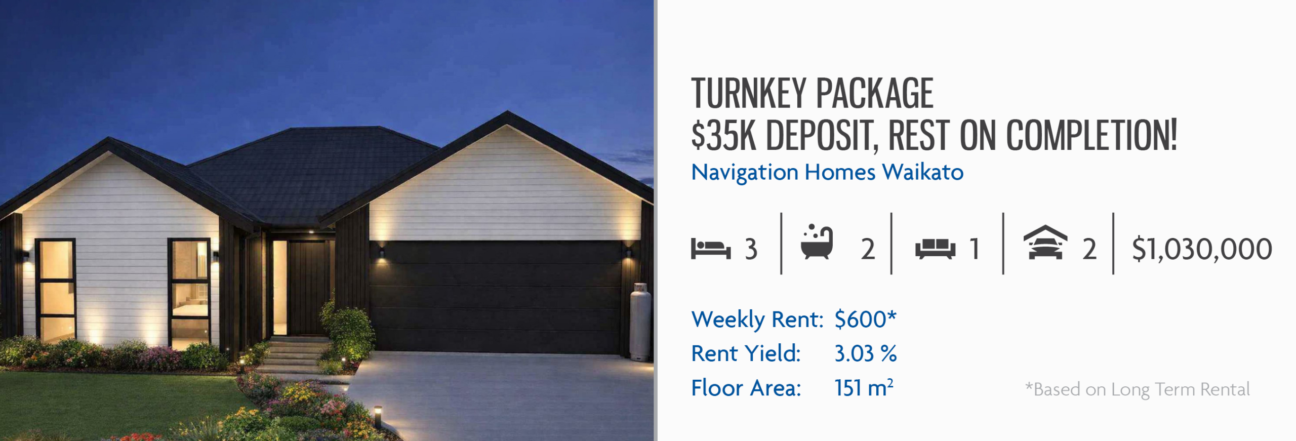 Invest House & Land Package