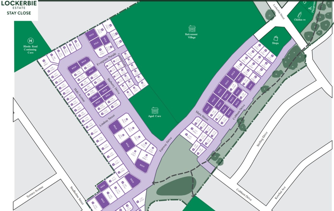 Lockerbie Estate, Morrinsville,