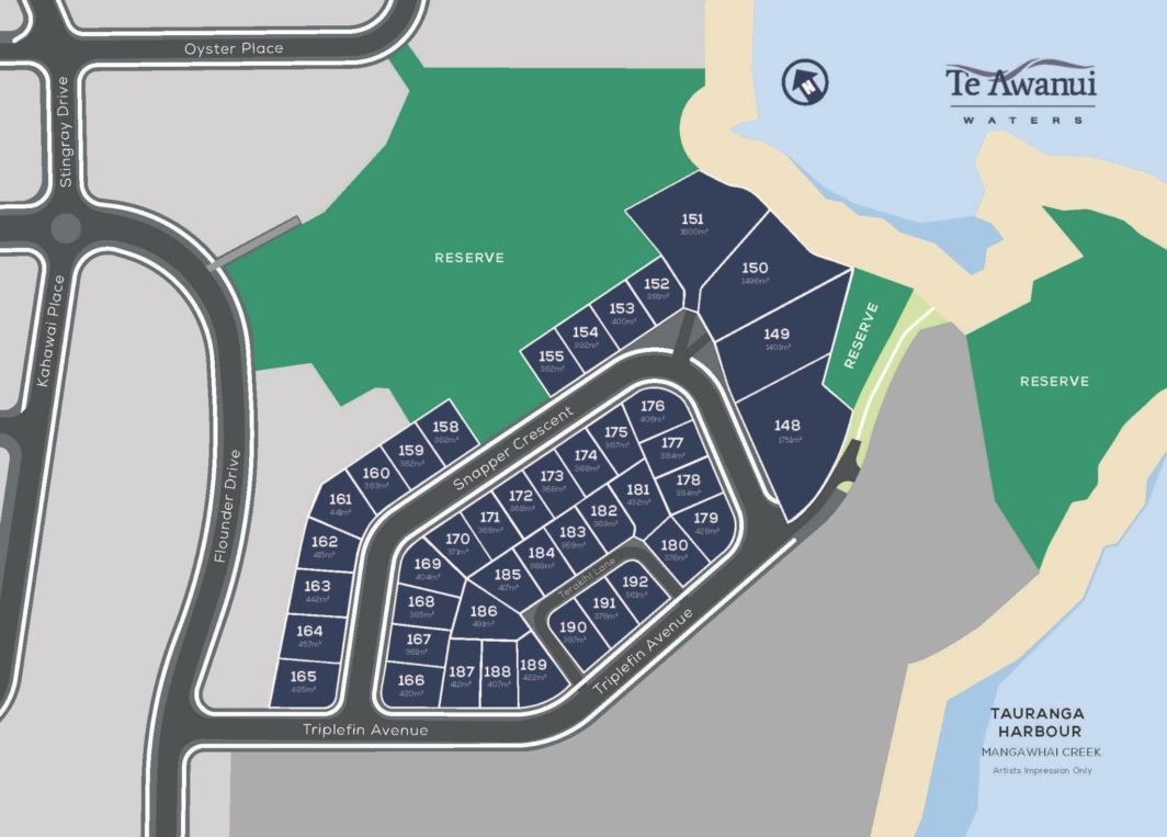 Lot 152 Te Awanui Waters, Omokoroa, Bay of Plenty,